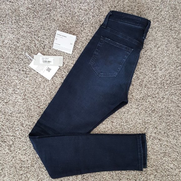 NEW AG Farrah High-Rise Skinny in 4 Years Encore Size 24 Inseam 30 - Picture 7 of 14